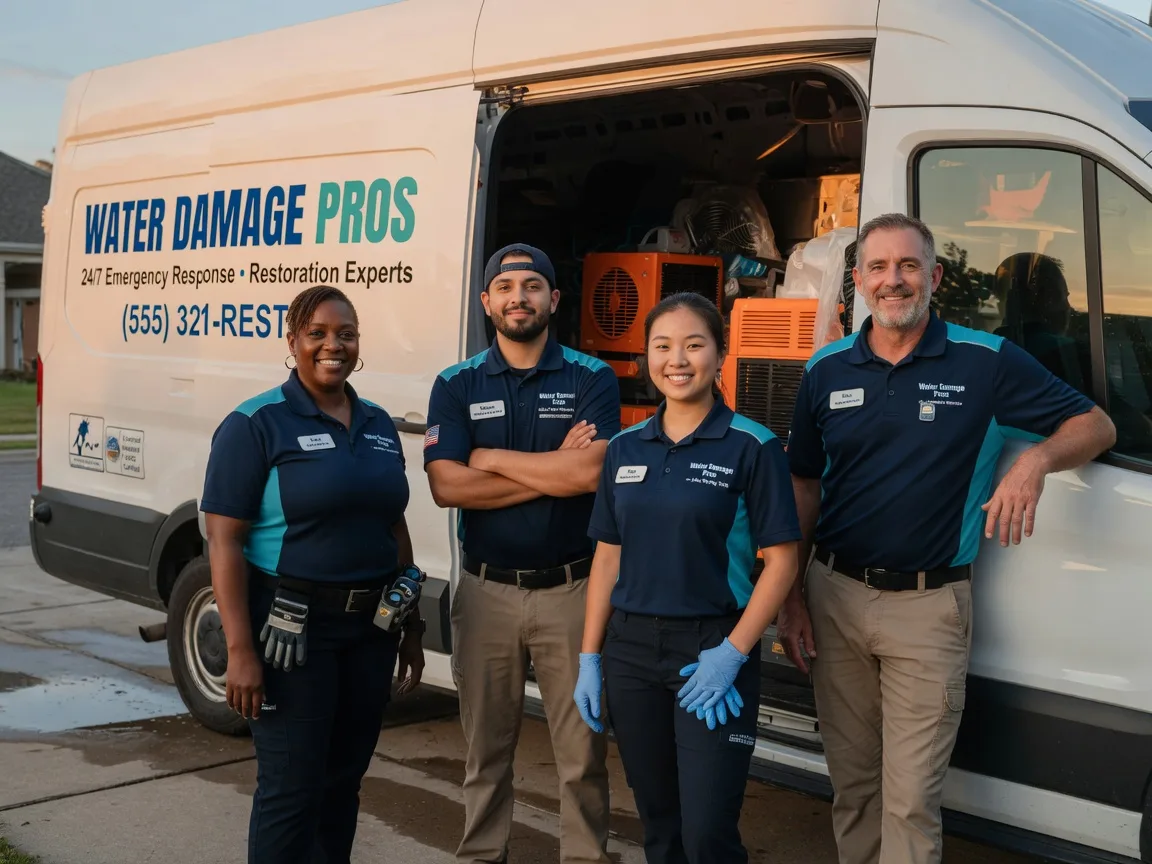Water Damage Restoration company in Mclain, MS